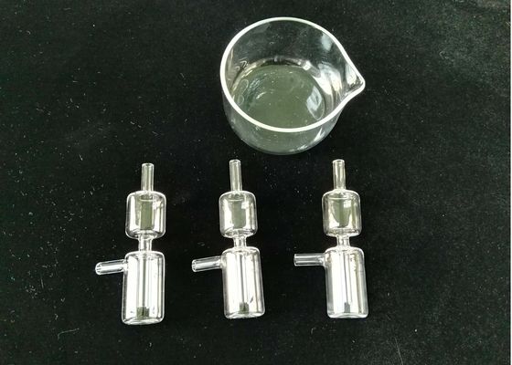 Chiny Laboratoryjne produkty ze szkła kwarcowego, mała butelka z niestandardowym reaktorem kwarcowym dostawca