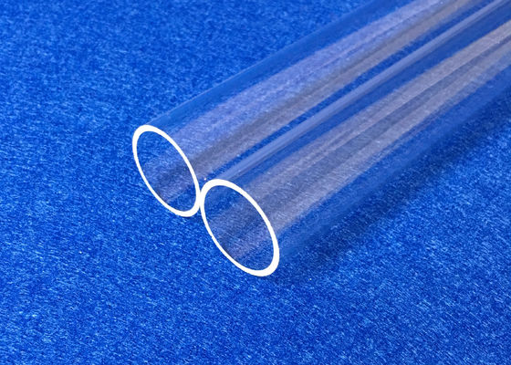 OD 16mm Quartz Glass Tube High Temperature / Pressure Fire Polished Type dostawca