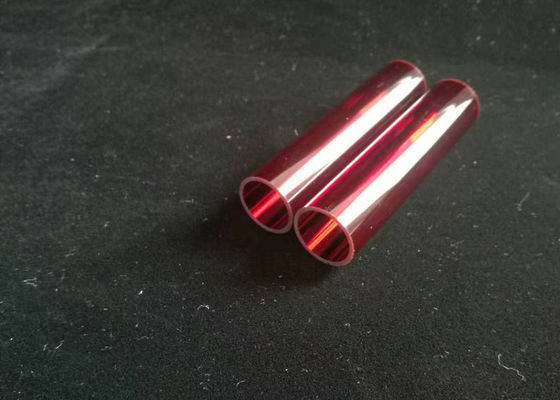 Rura ze szkła kwarcowego rubinowego / Rura kwarcowa topiona 19 mm dostawca