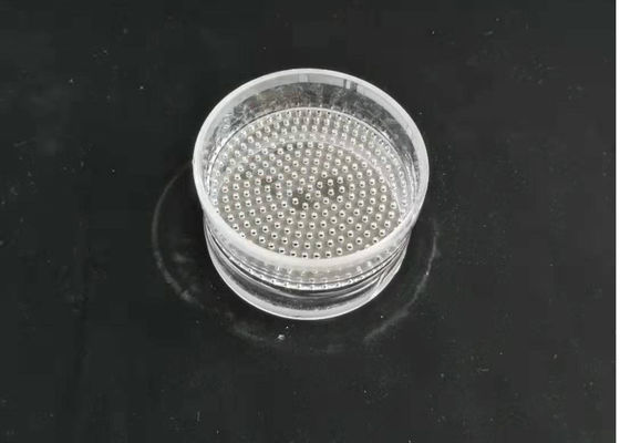 Dostosowane produkty z przezroczystego szkła kwarcowego spawane z płytą otworową dostawca