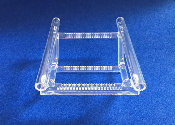 Wysokiej jakości niestandardowe łodzie Quartz Clear Boat do opłatków dostawca